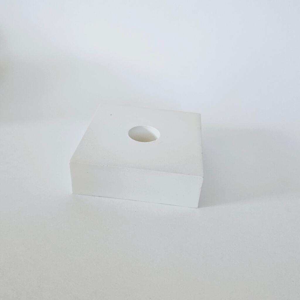 Силиконовая форма подсвечник Квадрат