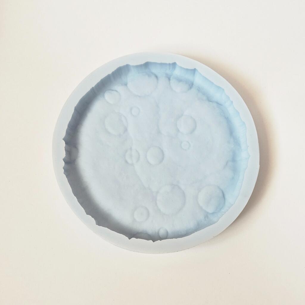 Силиконовая форма поднос Луна