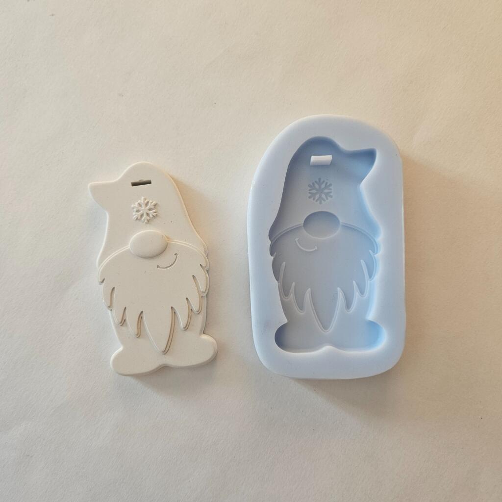 Силиконовая форма саше Гном