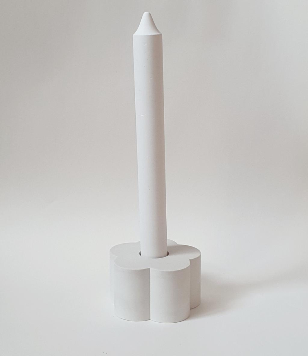 Силиконовая форма держатель (подсвечник) Цветочек