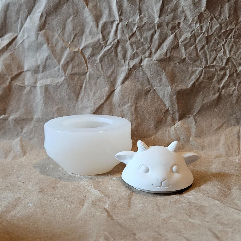 Силиконовая форма стакан Шар ушки-рожки