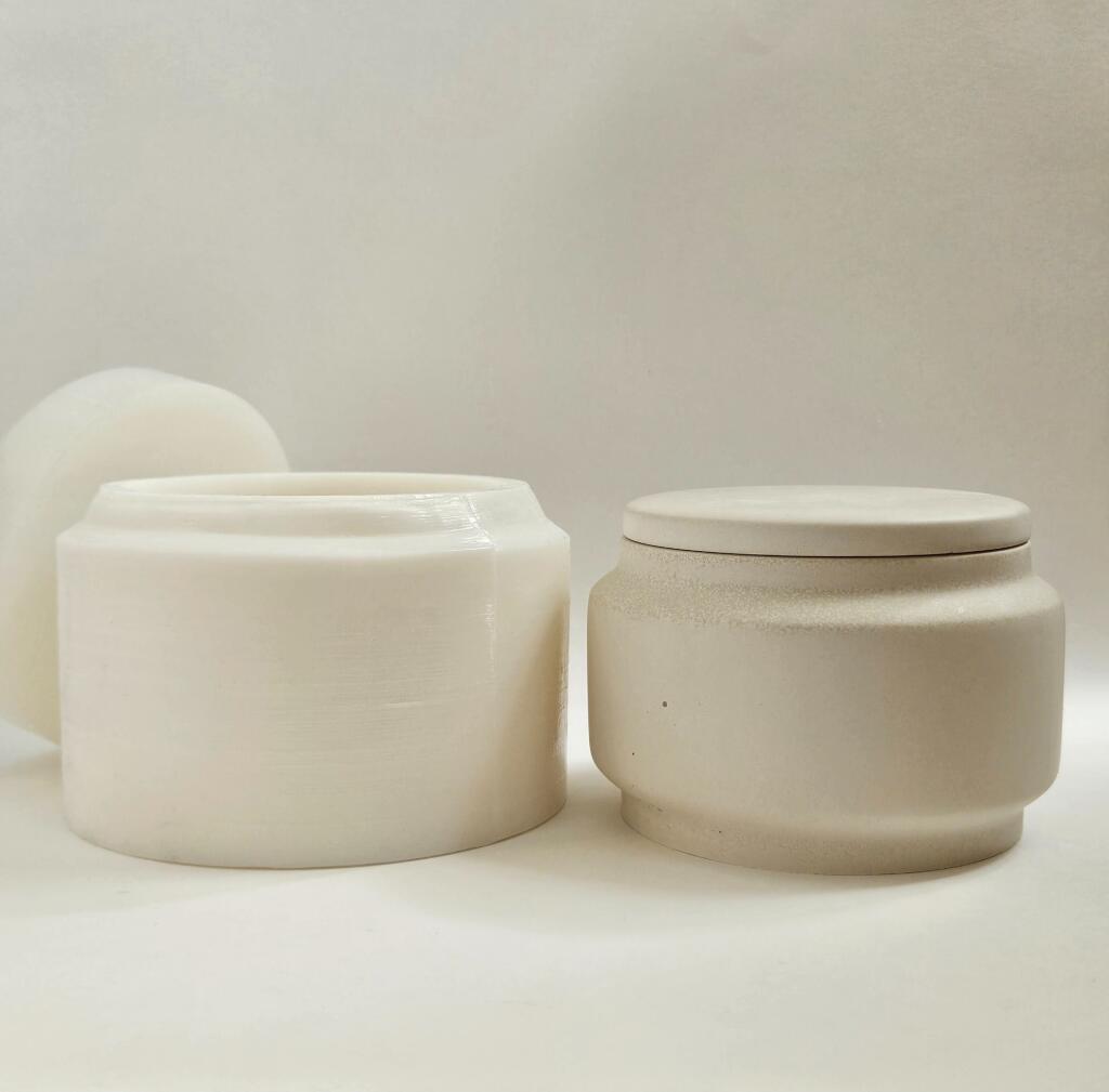 Силиконовая форма стакан Мягкий бочонок М