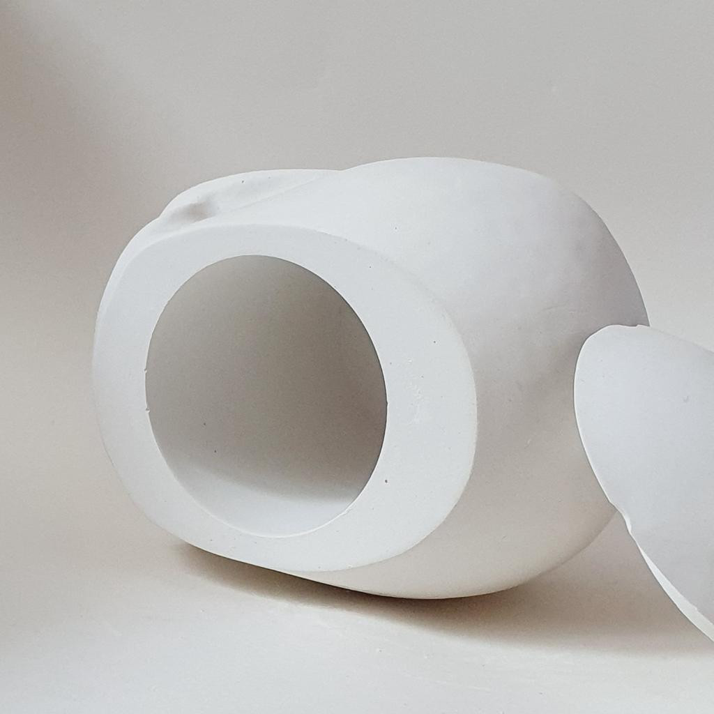 Силиконовая форма стакан Череп 300