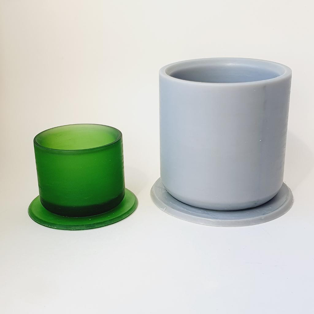 Модель для заливки силиконом Стакан 218 мл