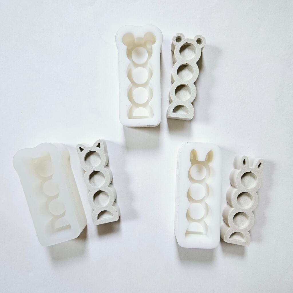 Силиконовая форма Ушастики