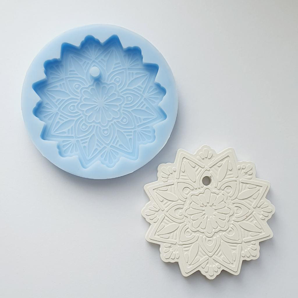 Силиконовая форма Саше Мандала Цветок