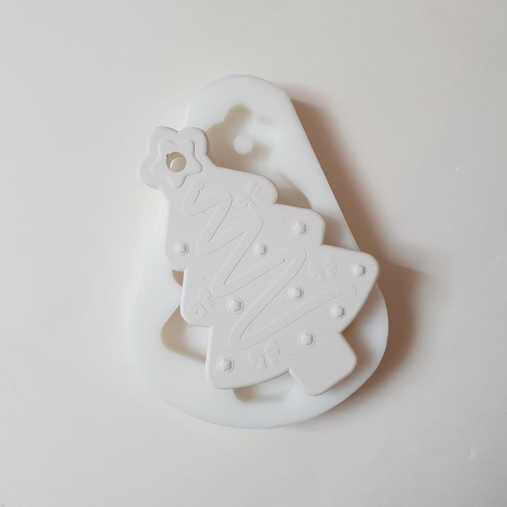 Силиконовая форма саше Елка