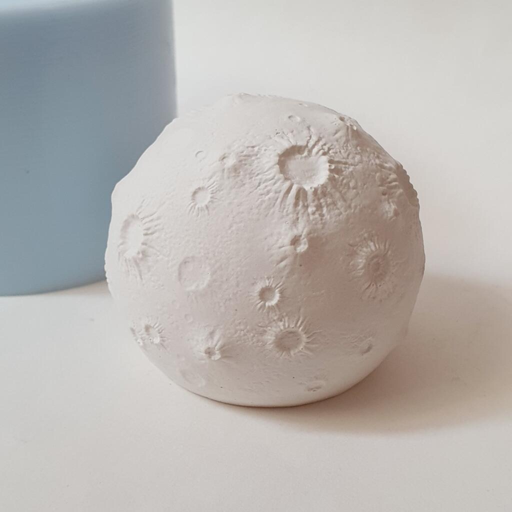 Силиконовая форма свеча Луна