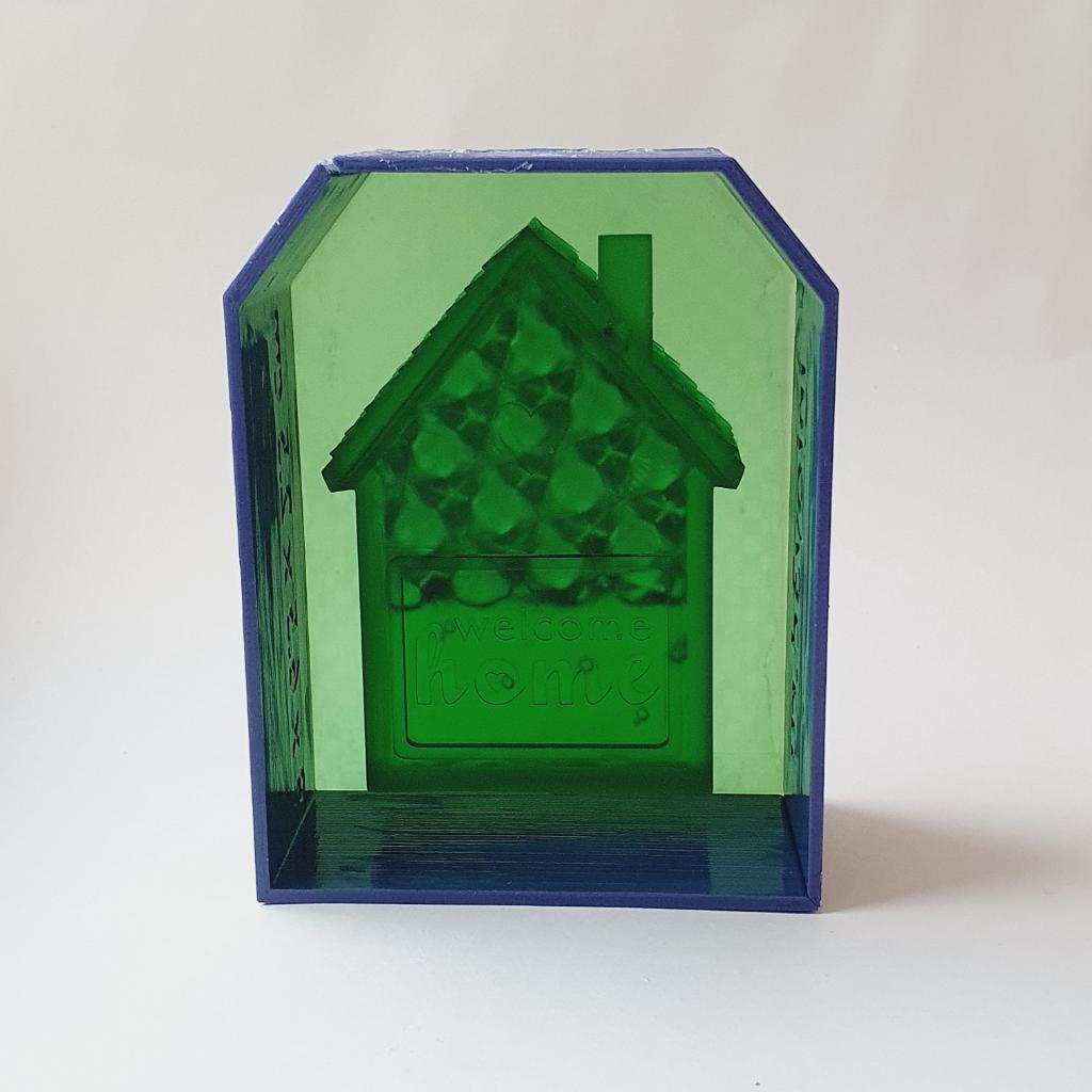 Модель для заливки силиконом Домик Welcome Home с уже готовой основой и разборными опалубками