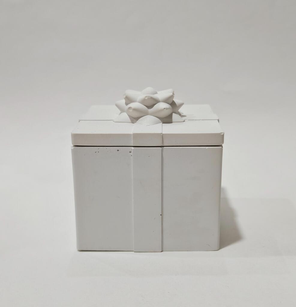 Силиконовая форма стакан Подарок 132