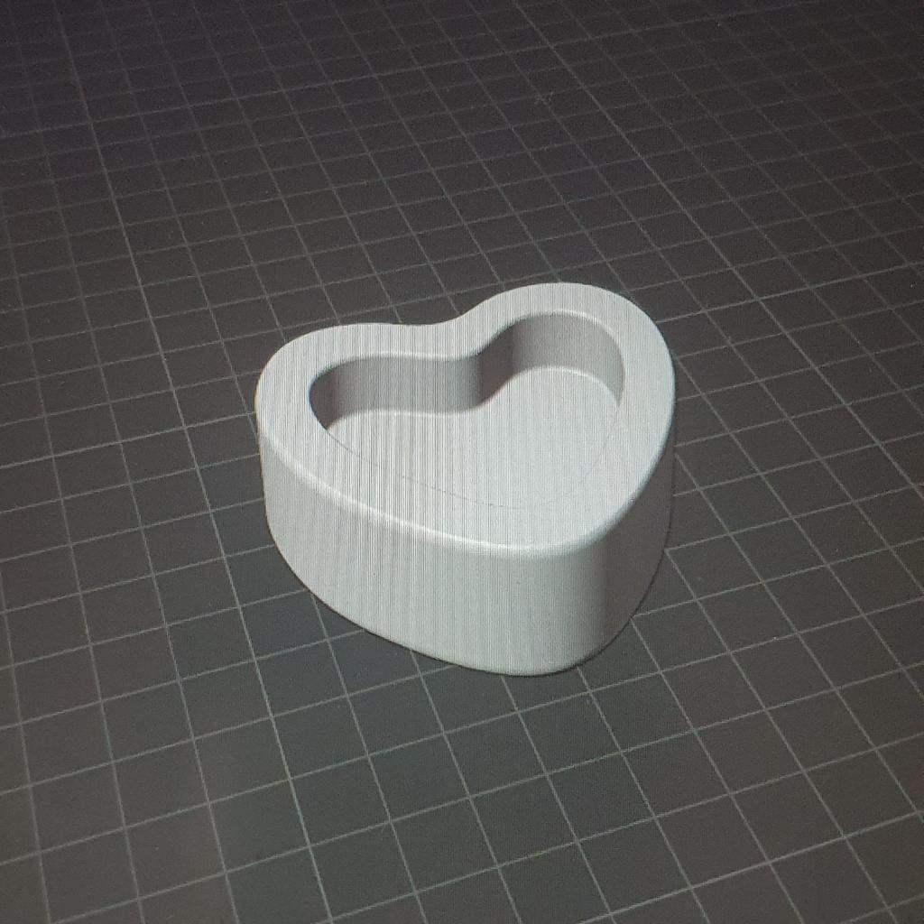 Форма для бомбочек "Чаша сердце"