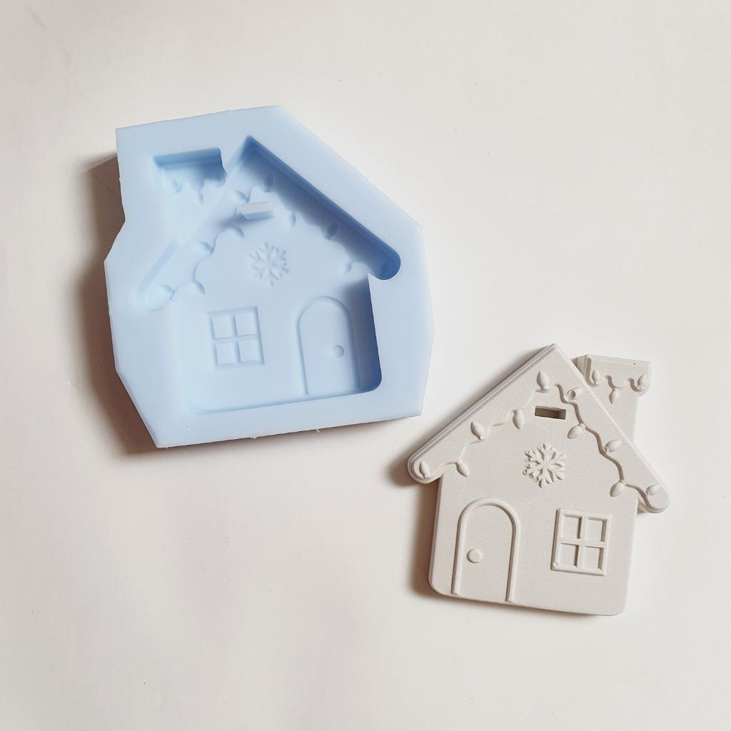 Силиконовая форма саше Домик