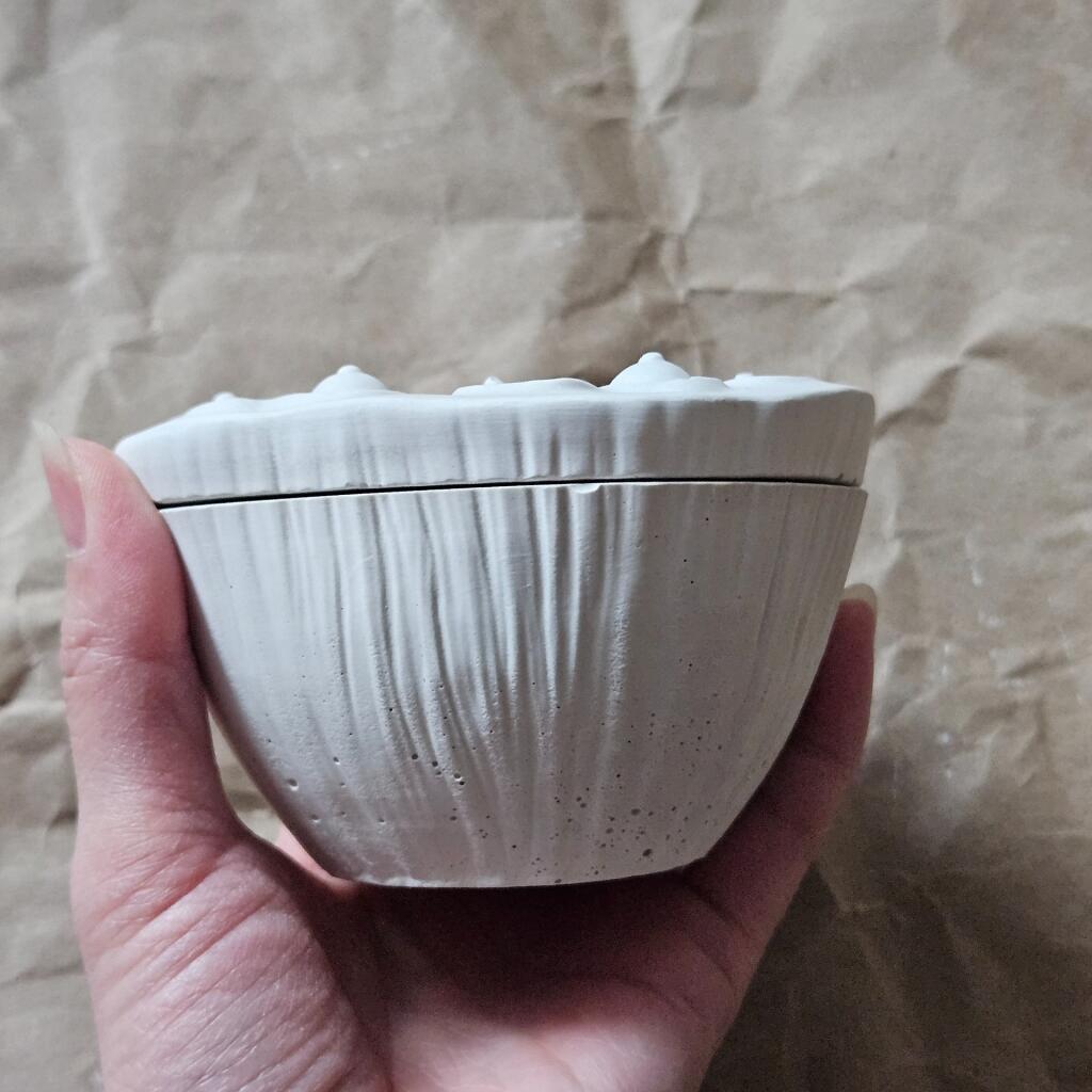 Силиконовая форма стакан Лотос коробочка 109