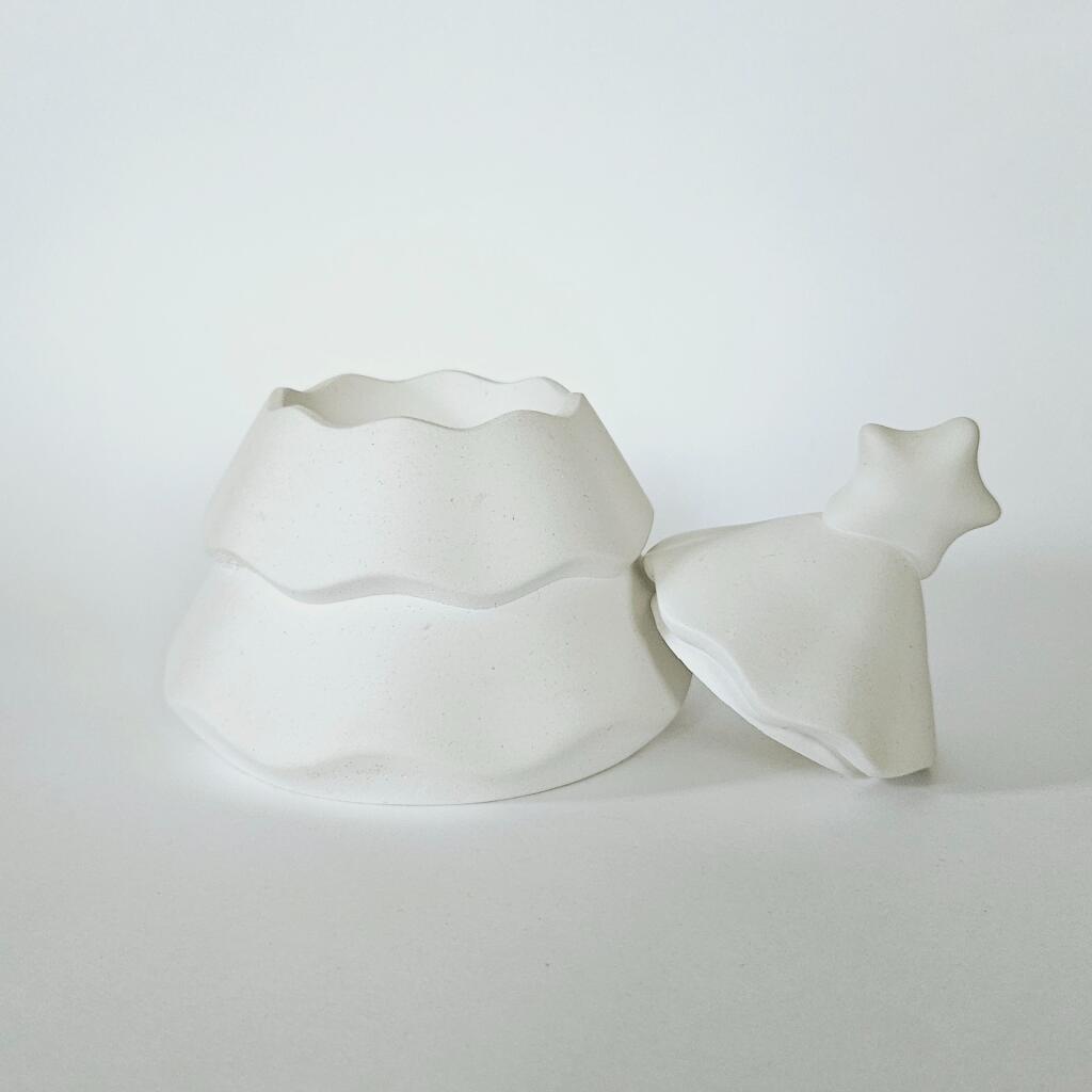 Силиконовая форма стакан Елка