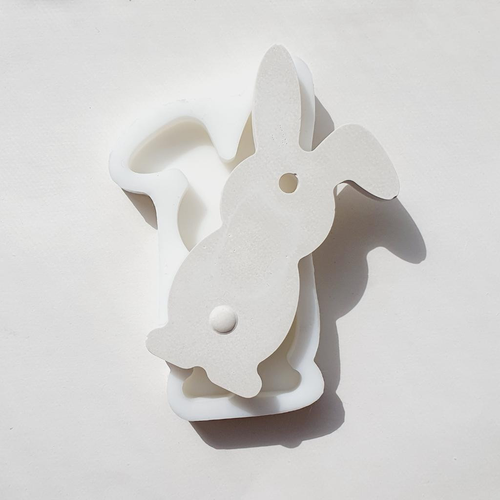 Силиконовая форма Кролик Ушко Вбок