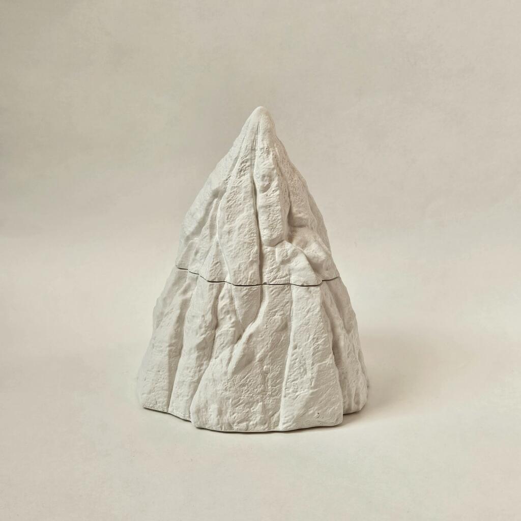 Силиконовая форма стакан Гора/ Скала 141