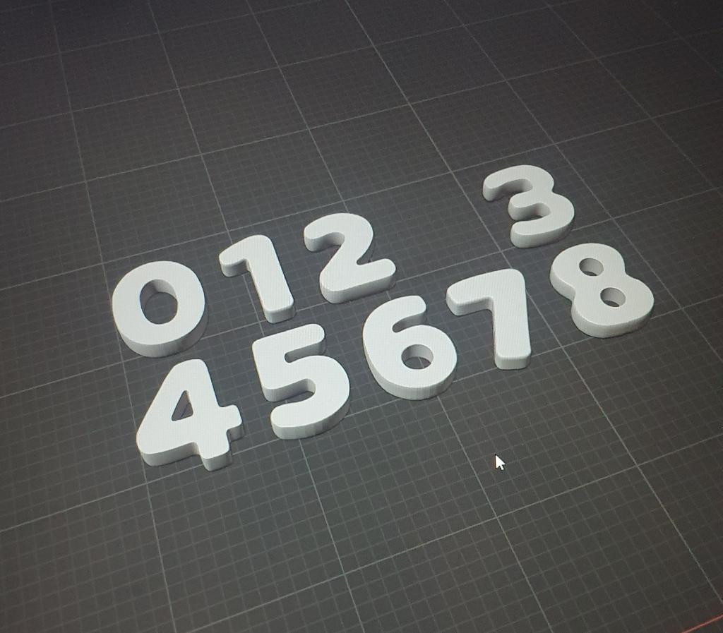 Формы для бомбочек "ЦИФРЫ"