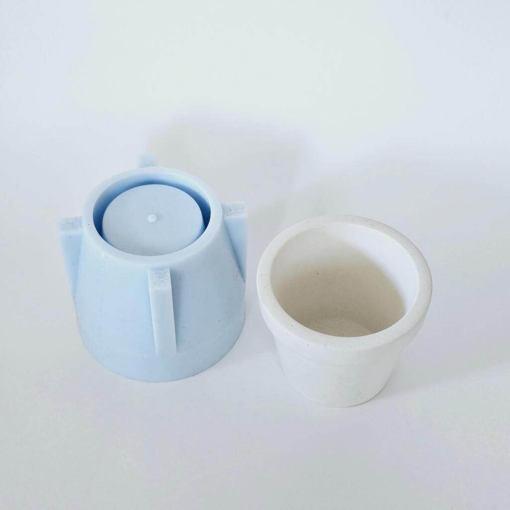 Силиконовая форма стакан Горшок