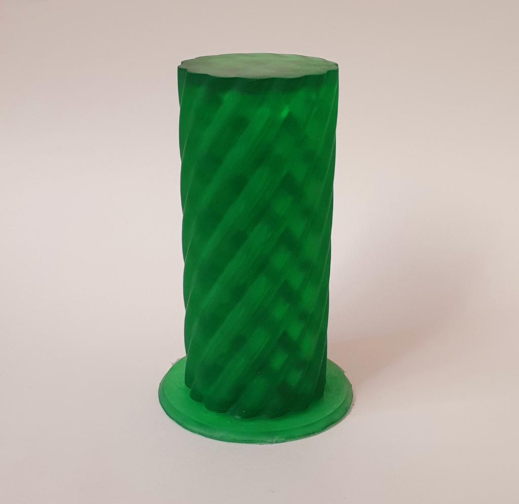 Модель для заливки силиконом Свеча Зефирка