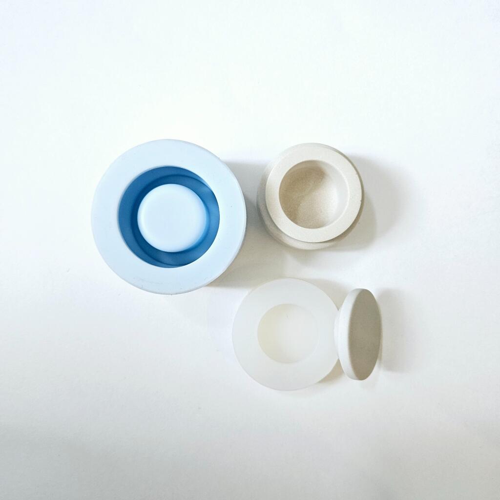 Силиконовая форма стакан Мягкий бочонок xxs