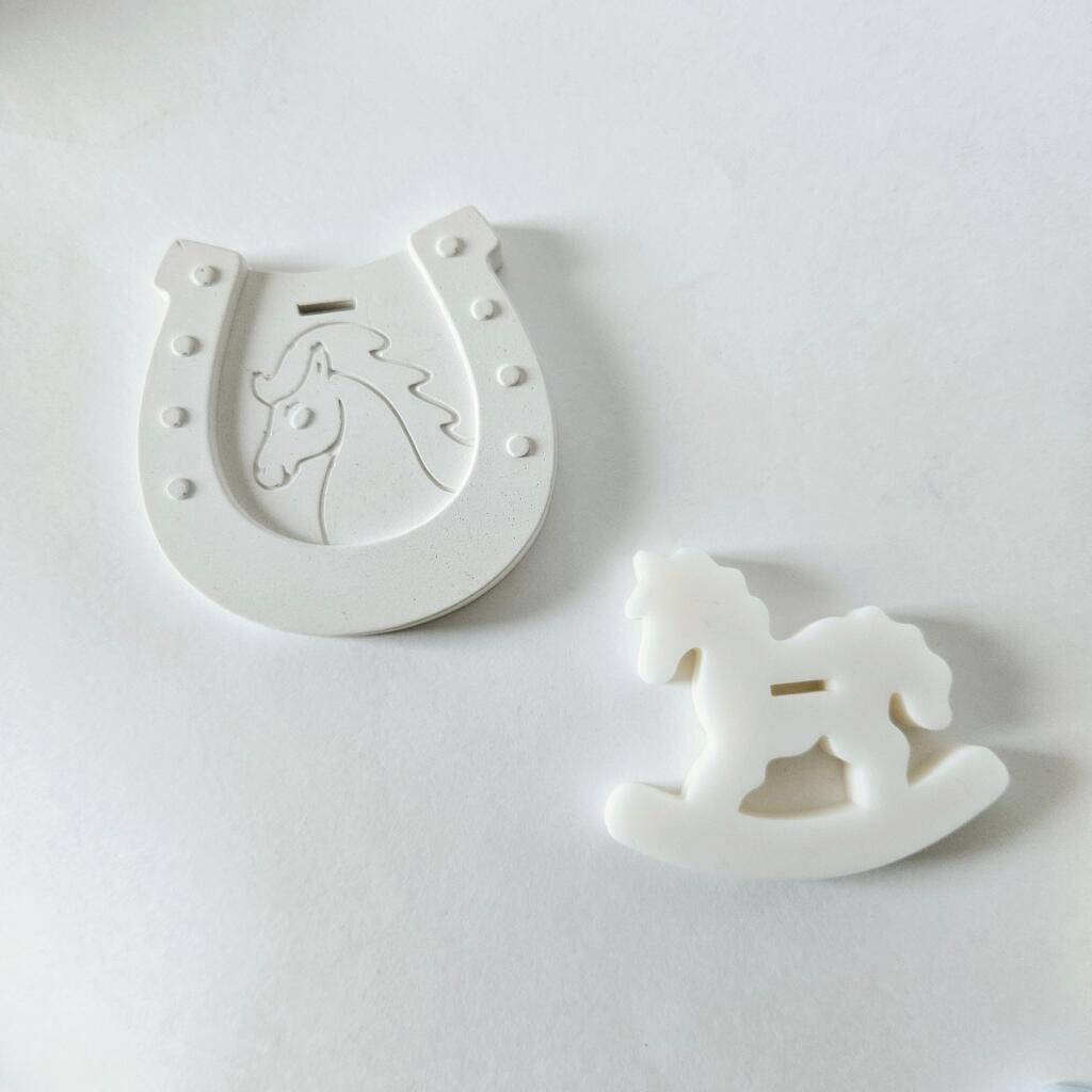 Силиконовая форма саше Лошадка-качалка