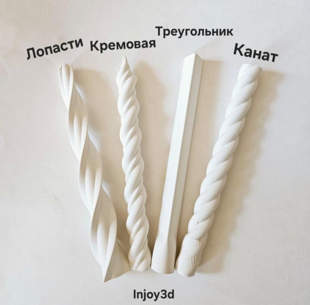 Силиконовая форма Столовая свеча