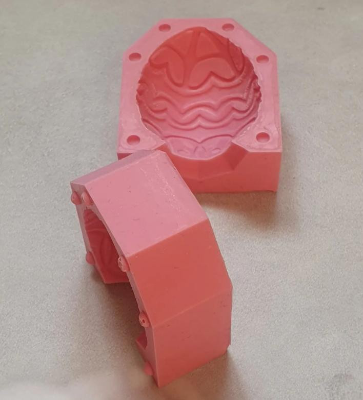 Силиконовая форма "Пасхальное яйцо".