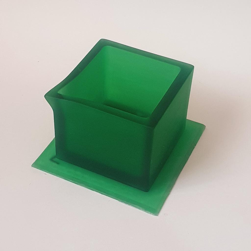 Модель для заливки силиконом Молочник Квадрат 130