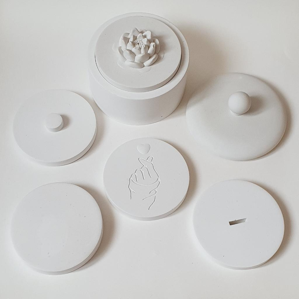 Силиконовая форма Стакан 130 (5 видов крышек)