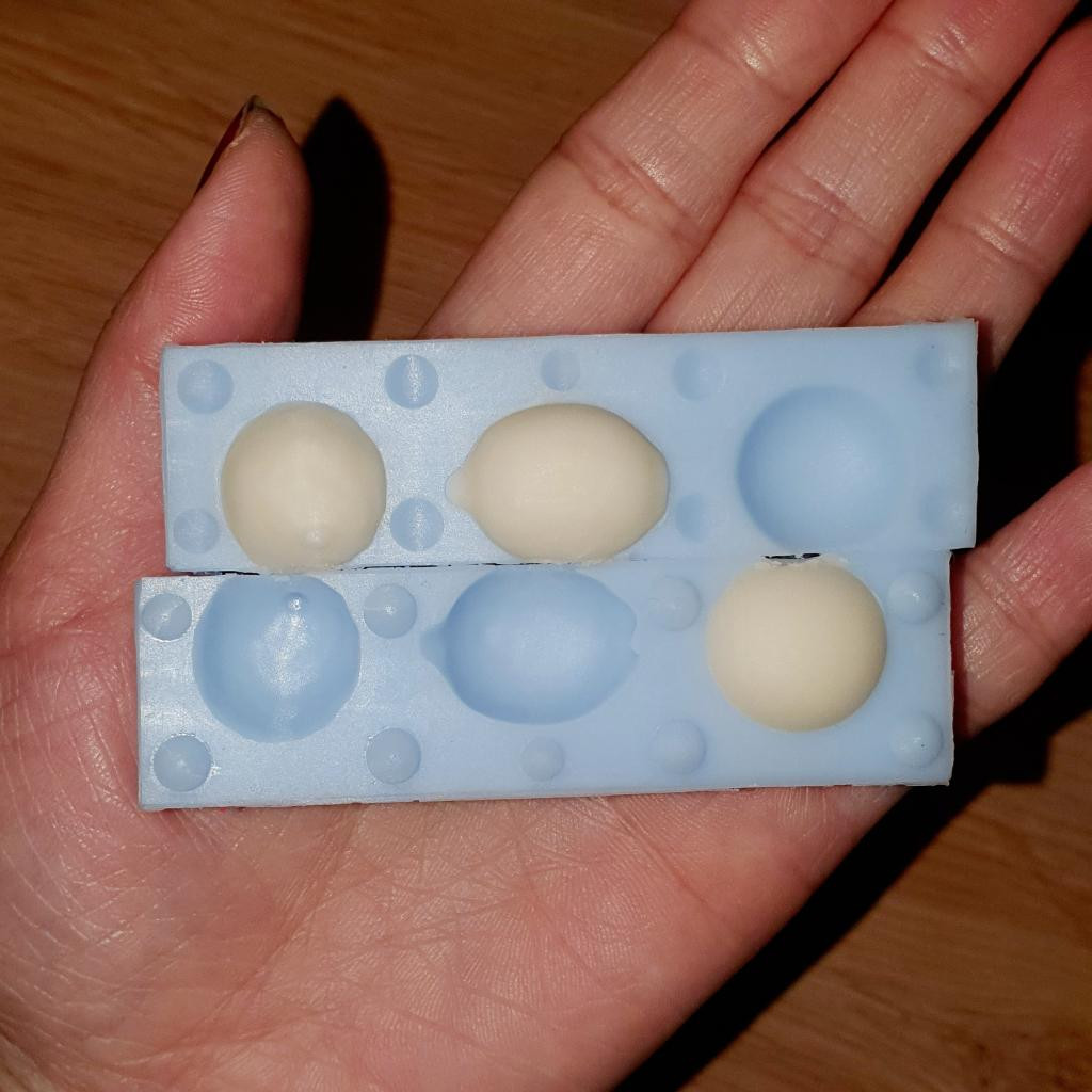 Силиконовая форма Цитрусовый микс: лимон, поллимона, апельсин