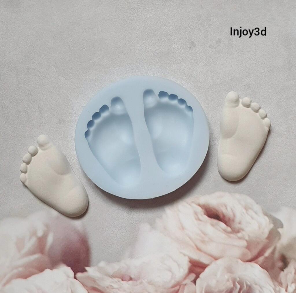 Силиконовая форма палетка Пяточки