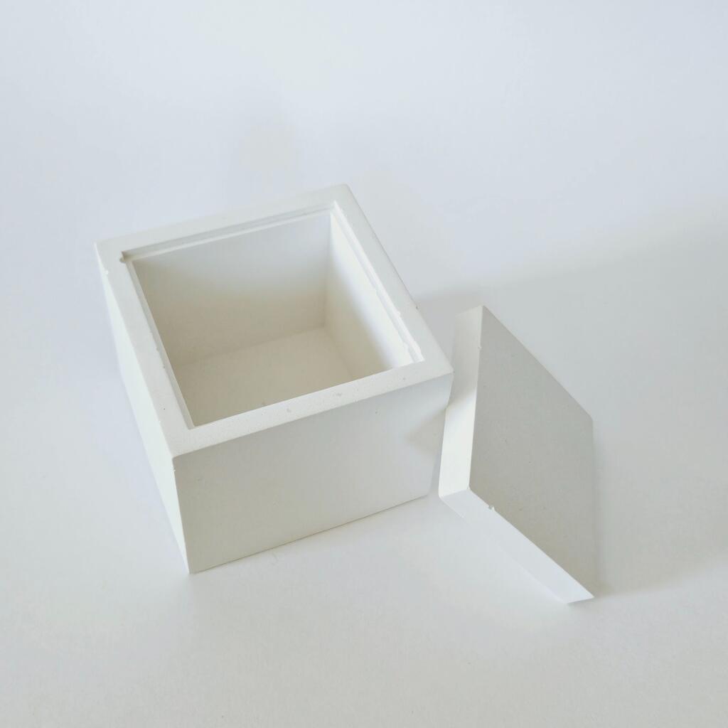 Силиконовая форма стакан Квадрат 218