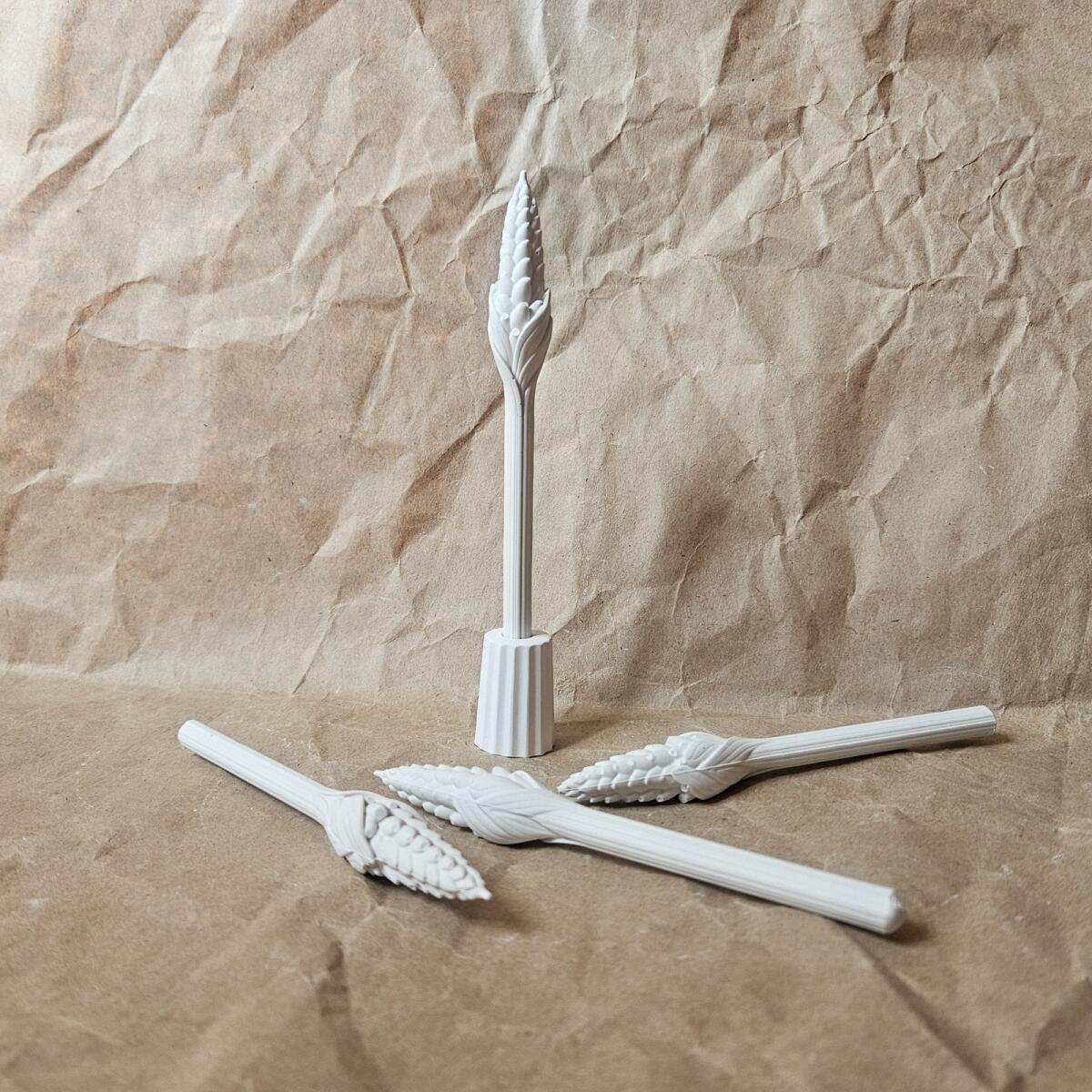 Силиконовая форма палетка бентосвеча Пшеница