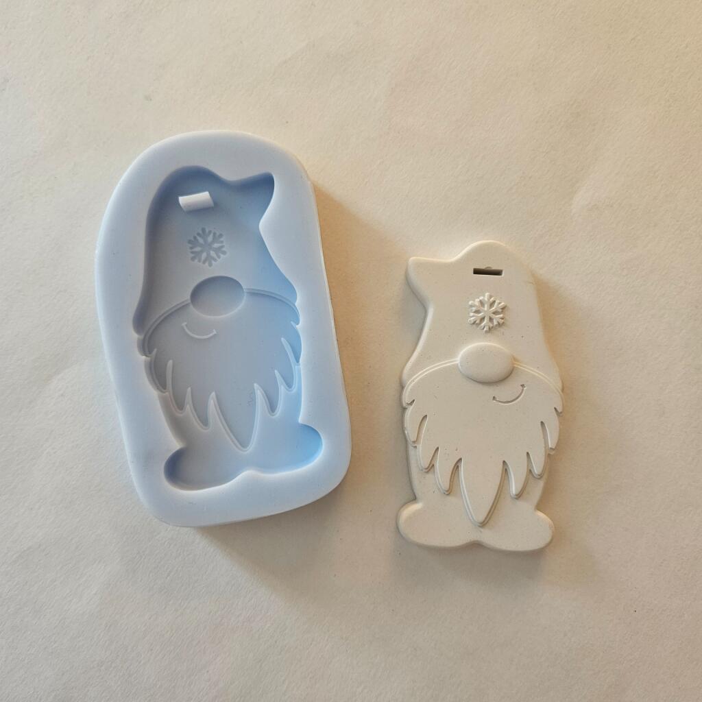 Силиконовая форма саше Гном