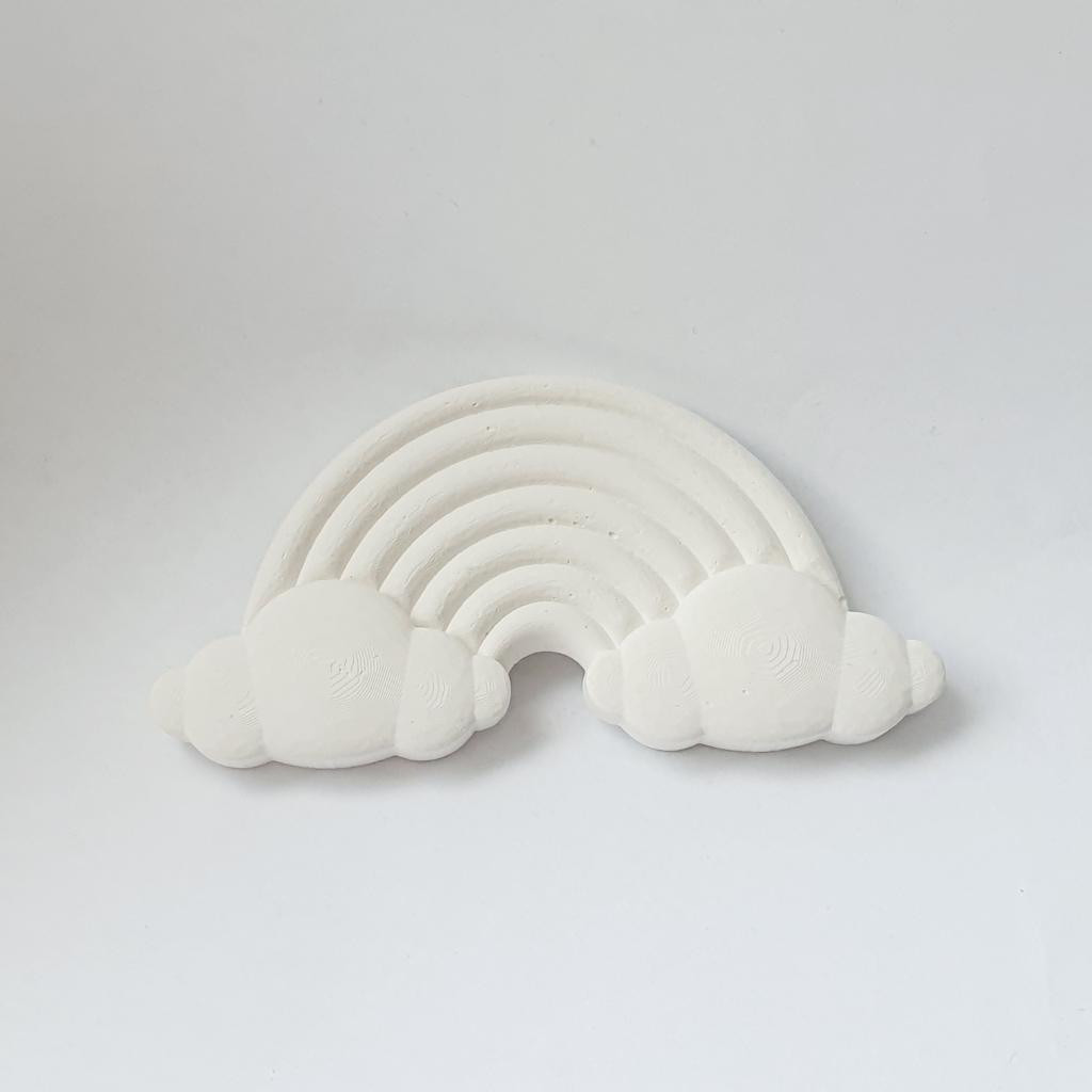 Раскраска из гипса Радуга