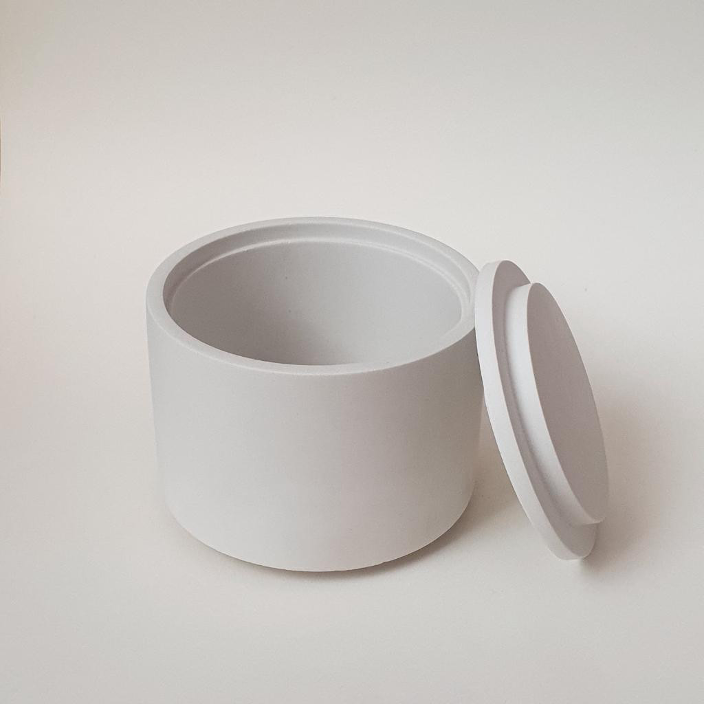 Силиконовая форма Бочонок 200 с крышкой