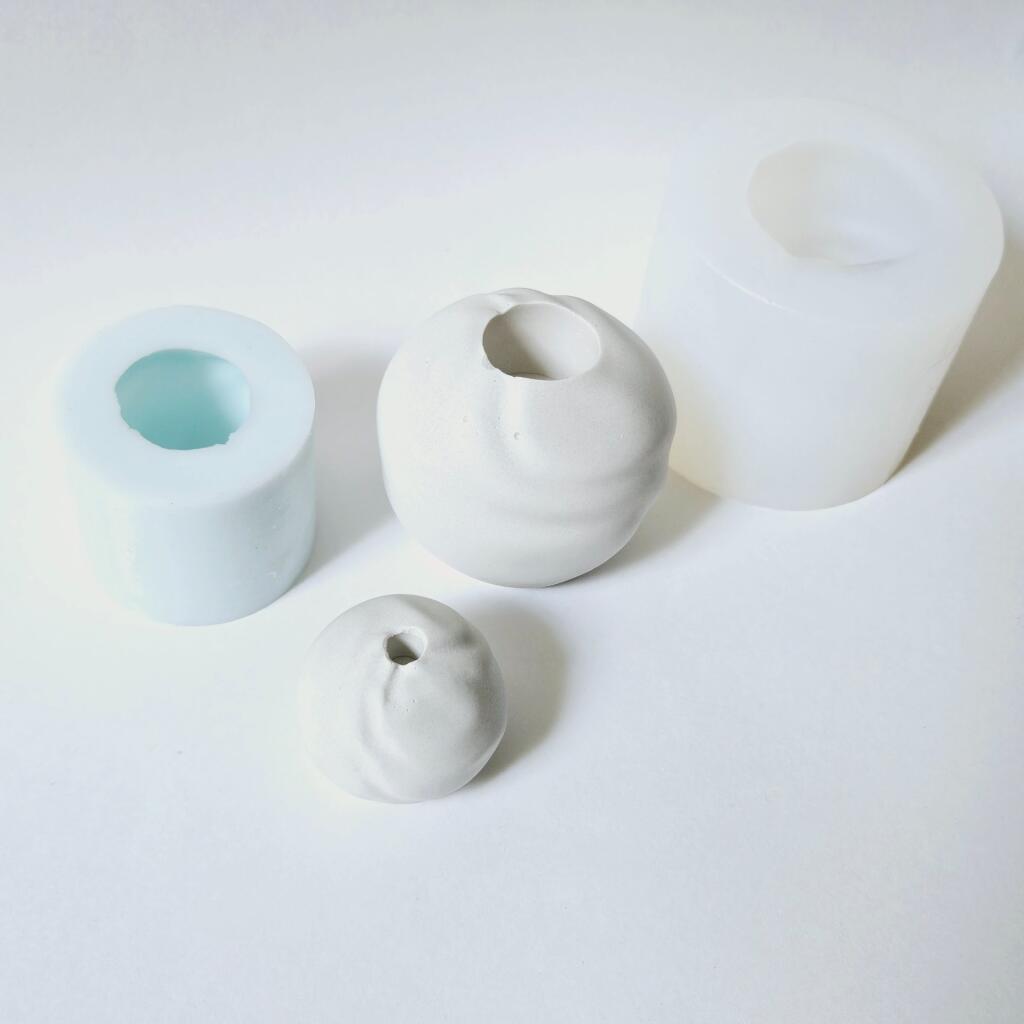 Силиконовая форма подсвечник Жемчужина