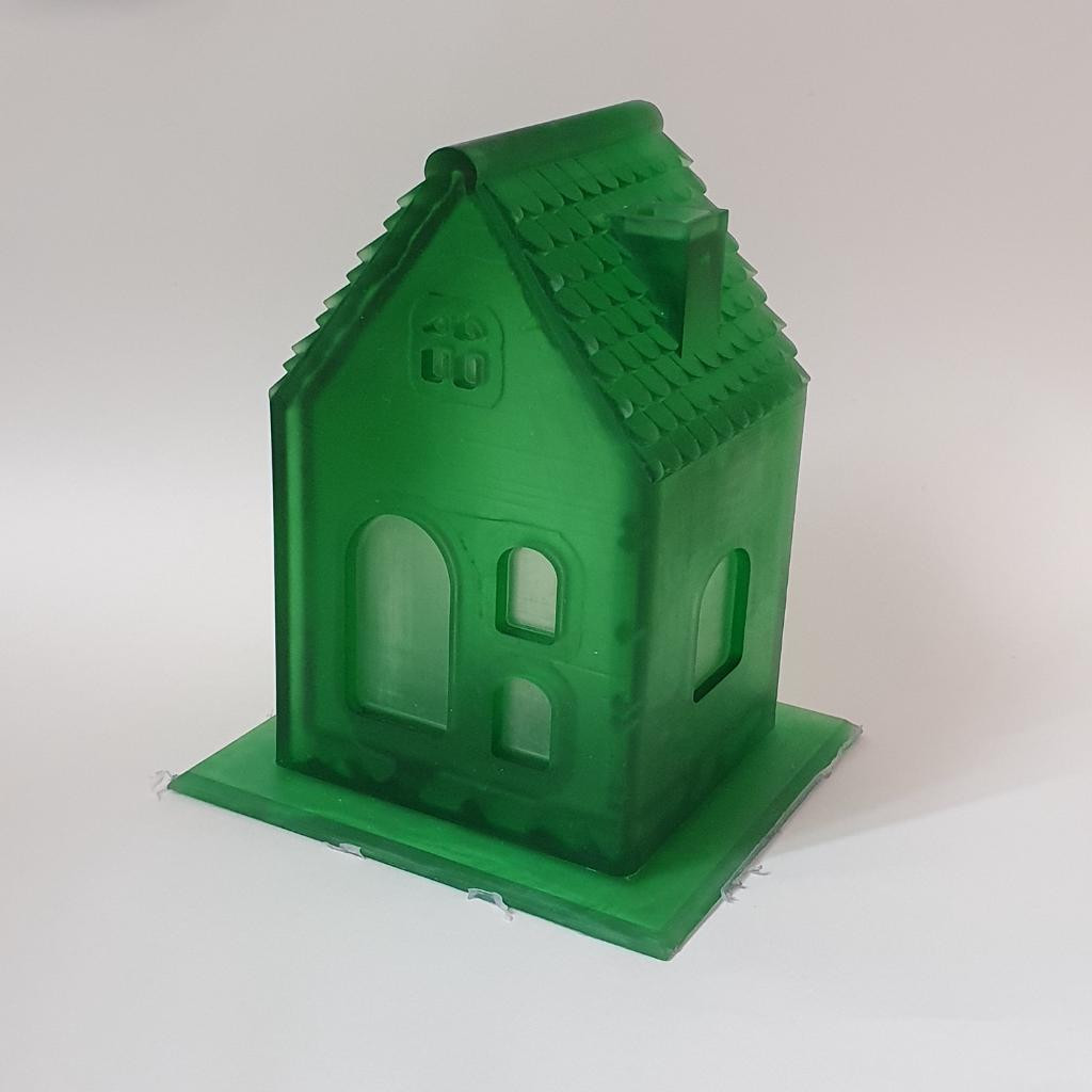 Модель для заливки силиконом Домик
