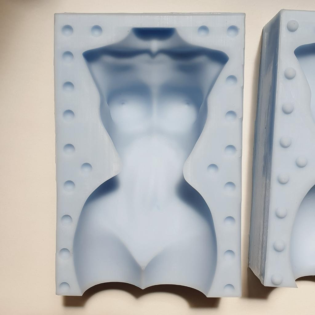 Силиконовая форма Женский торс
