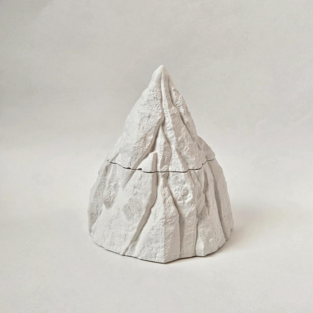 Силиконовая форма стакан Гора/ Скала 141