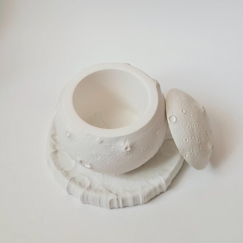 Силиконовая форма стакан Луна 250