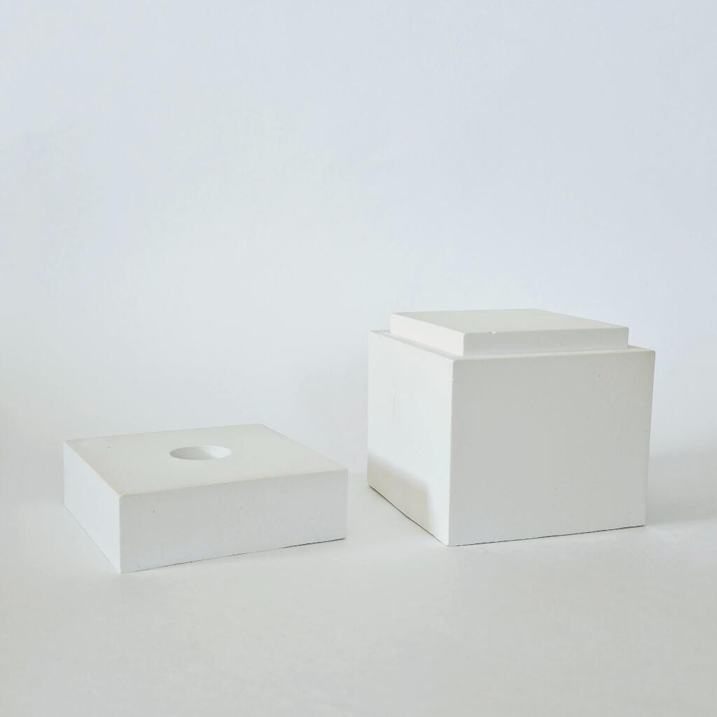 Силиконовая форма стакан Квадрат 218