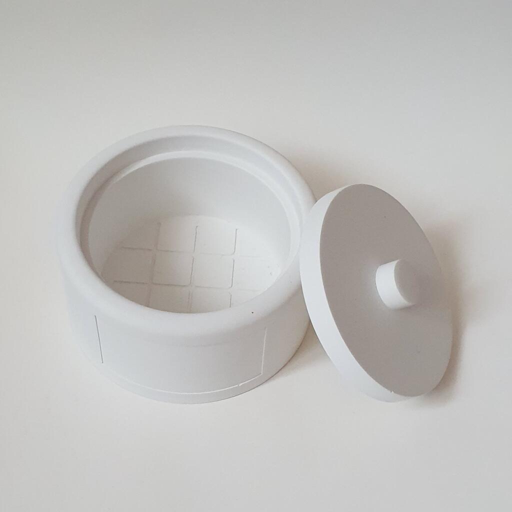 Силиконовая форма стакан этикетка 58 х 30