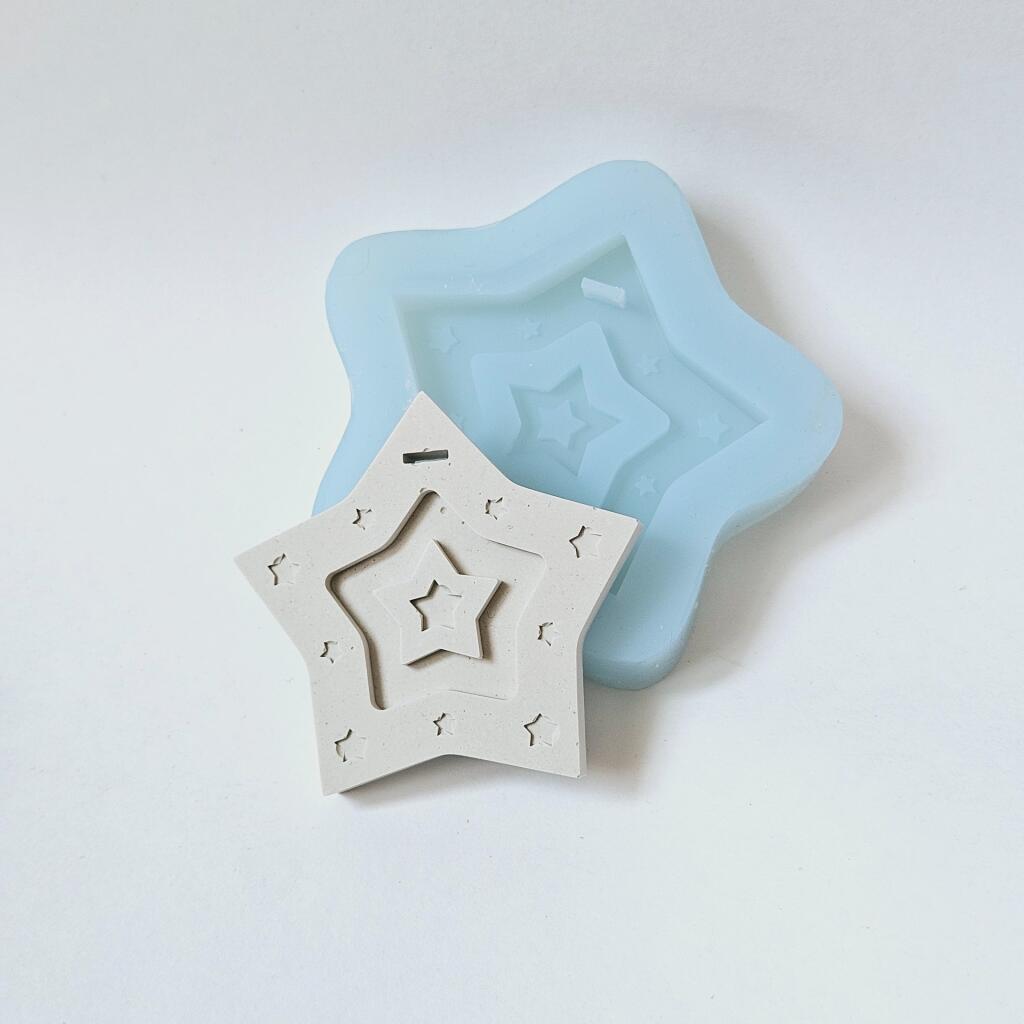 Силиконовая форма саше Звезда