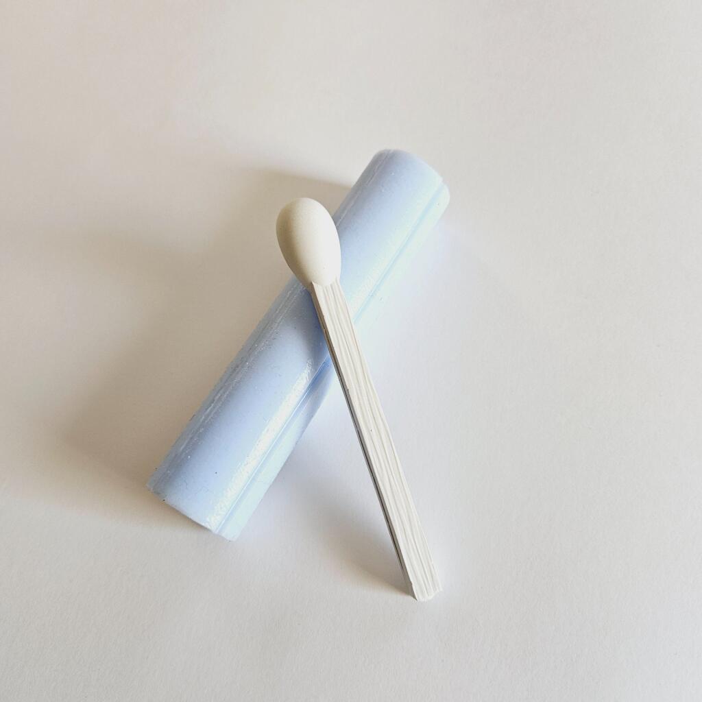 Силиконовая форма бентосвечи Спичка