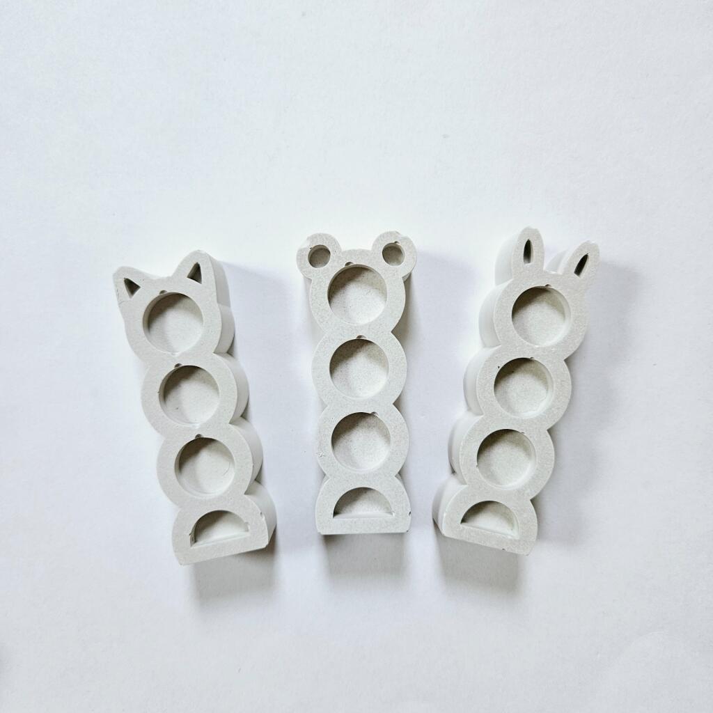 Силиконовая форма Ушастики