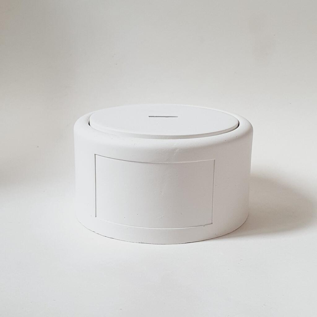 Силиконовая форма стакан этикетка 58 х 30