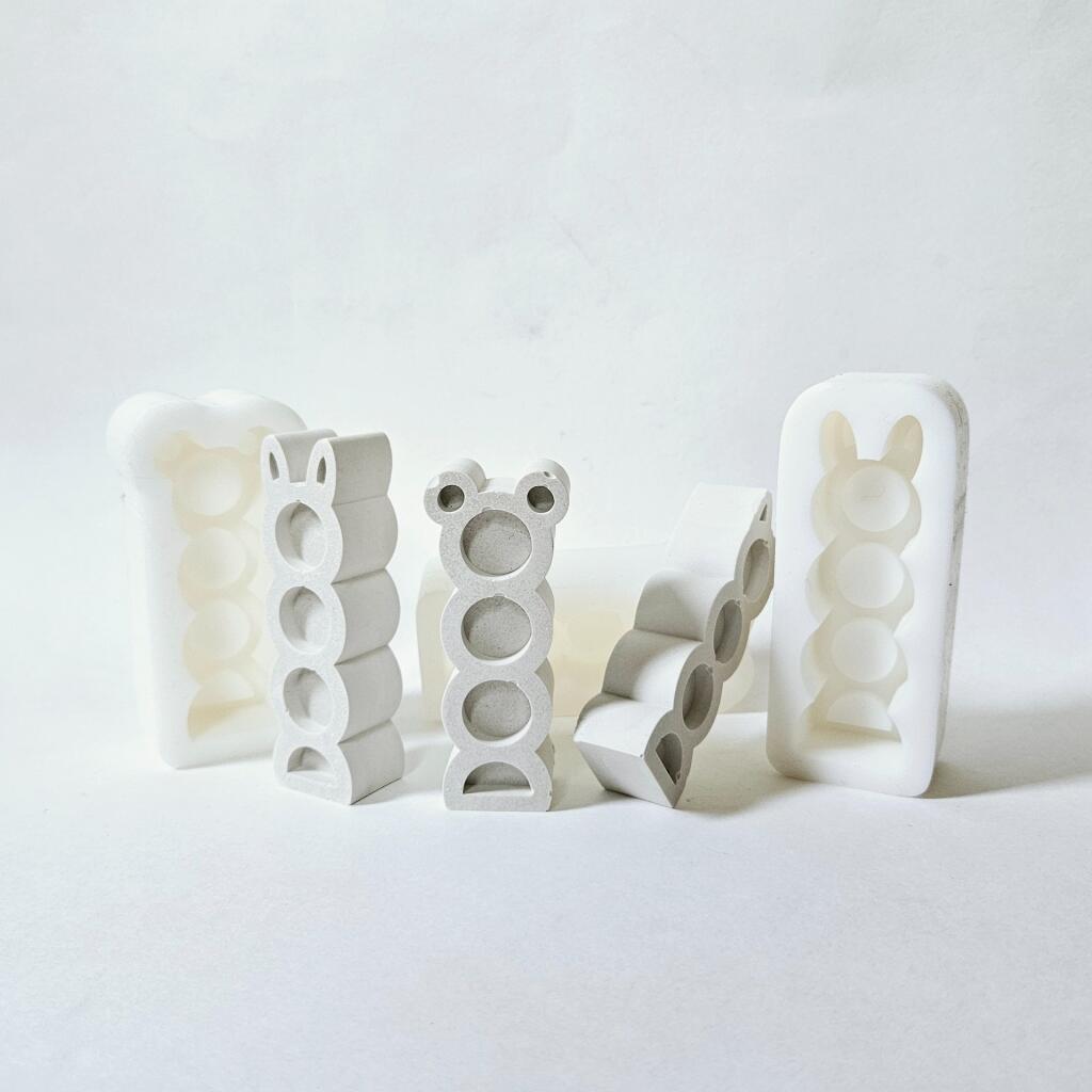 Силиконовая форма Ушастики