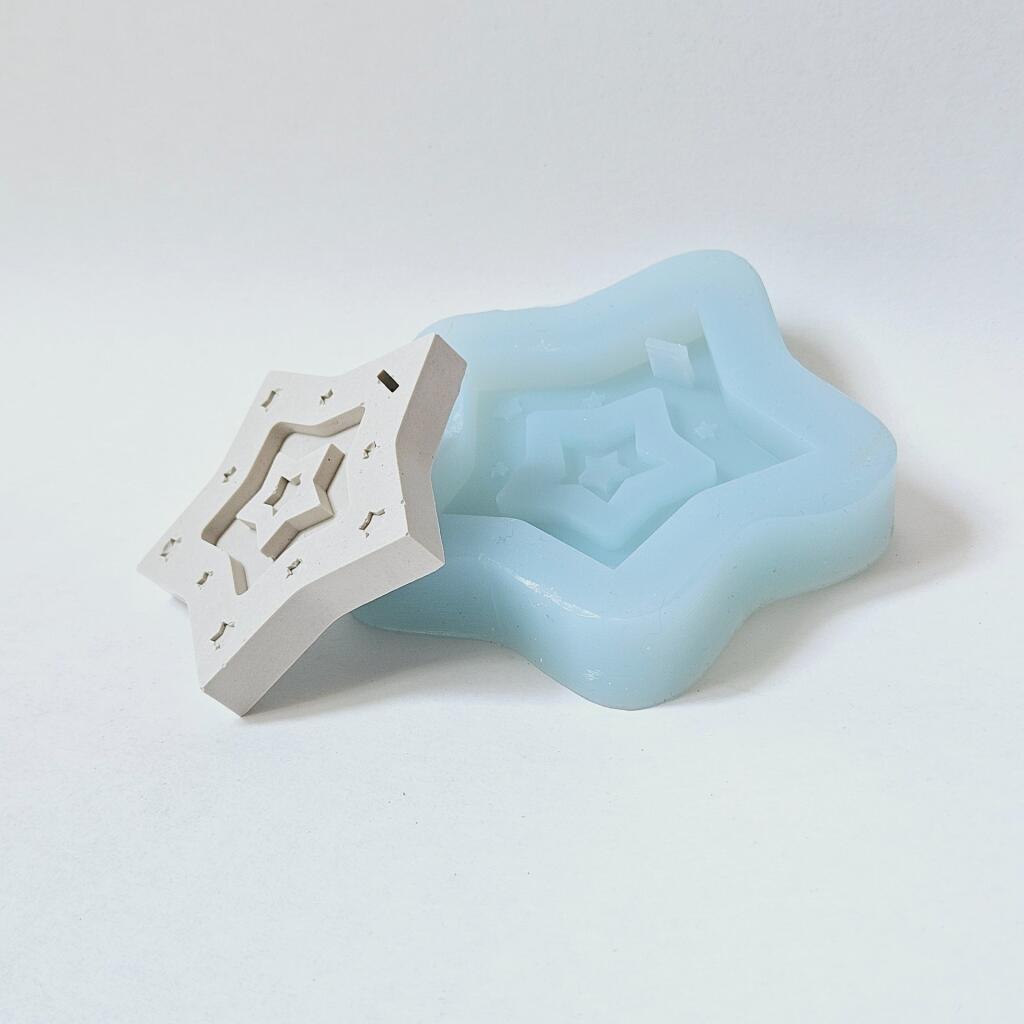 Силиконовая форма саше Звезда