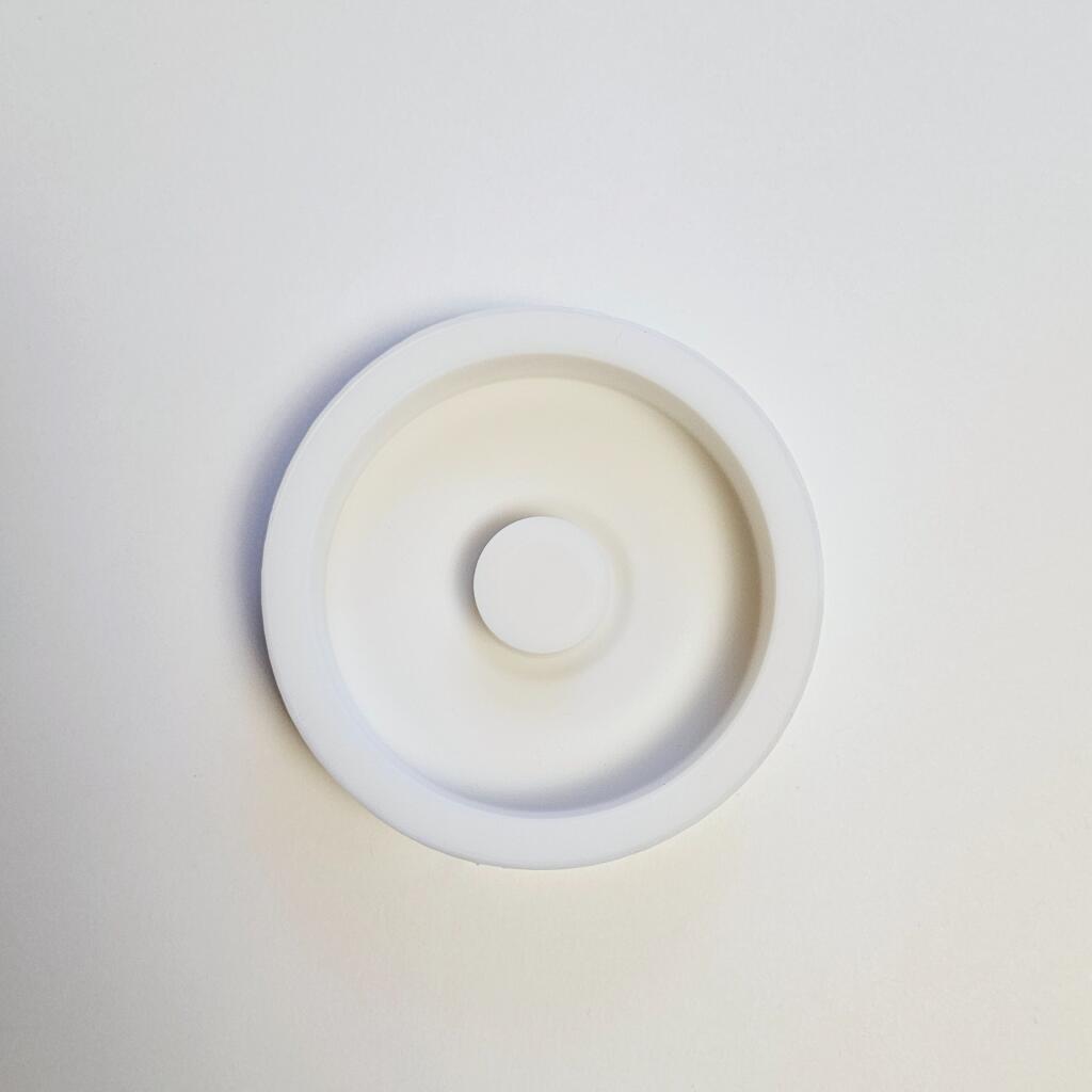 Силиконовая форма подсвечник Круг 3 см